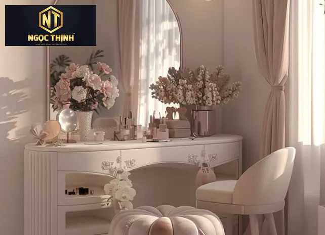 BÀN TRANG ĐIỂM PHONG CÁCH CÔNG CHÚA - BTĐ08